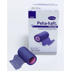 Бинт самофиксирующий PEHA-HAFT 8см х 4м ( синий)